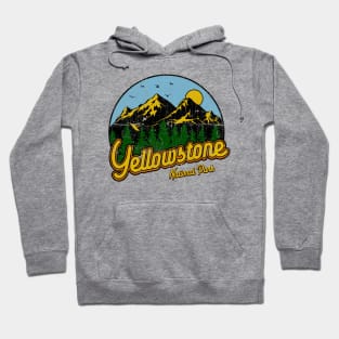 Vintage Yellowstone Park Hoodie